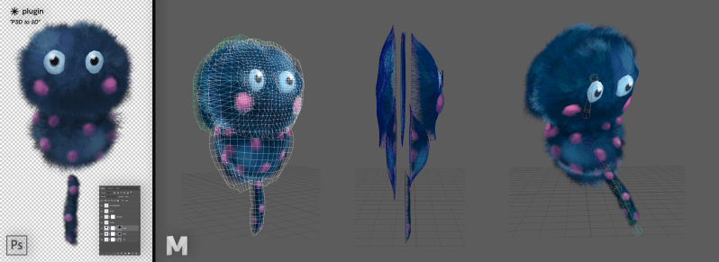 PSDto3D_BlueMonster_edfilms_v01